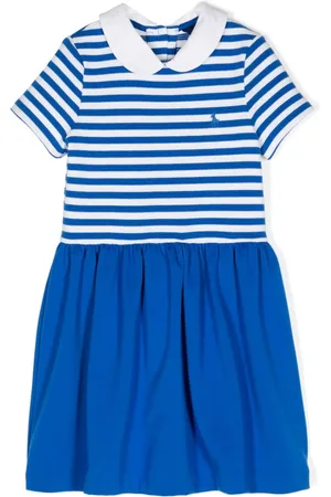 Ralph Lauren Stripe-pattern jersey dress