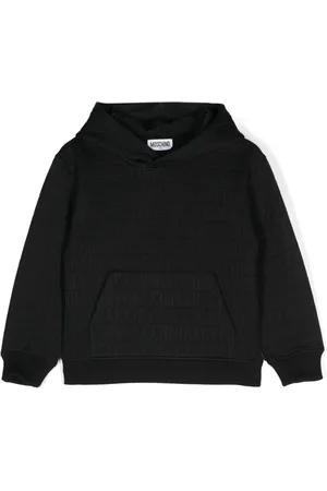 Moschino Logo-embossed hoodie