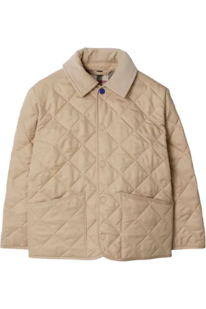 Burberry Diamond-quilted barn jacket