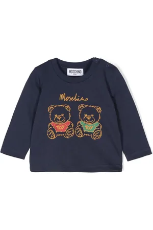 Moschino Raised teddy bear cotton T-shirt