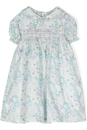 SIOLA Floral-print cotton dress set