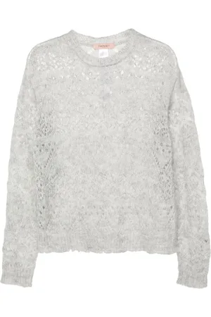 Twin-Set Openwork crochet jumper