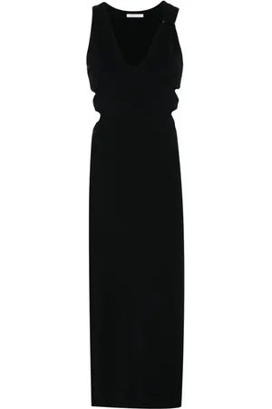 Patrizia Pepe Cut-out detail midi dress