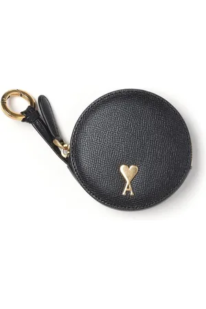 Ami Paris Paris round leather purse