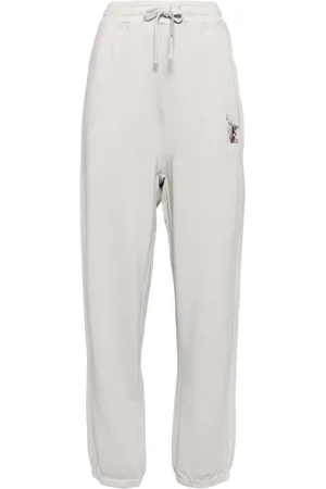 Musium Div. Logo embroidered track pants