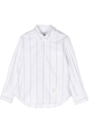 Thom Browne Striped cotton shirt