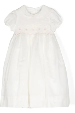 Ralph Lauren Pintuck-detailing flared dress