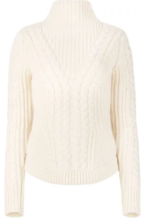 Nina Ricci Cable-knit wool-blend jumper