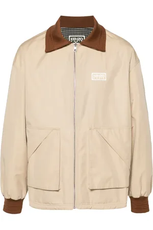 Kenzo Logo-patch reversible jacket