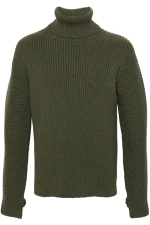 Kenzo Roll-neck ribbed-knit jumper