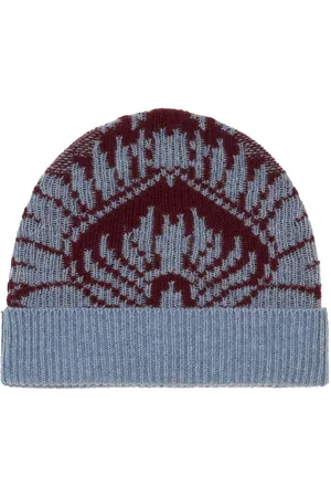 Etro Intarsia-knit wool beanie
