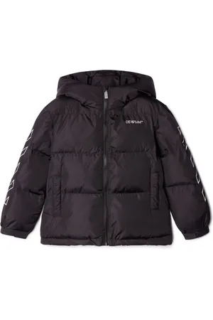 OFF-WHITE Bookish Diag quilted puffer jacket
