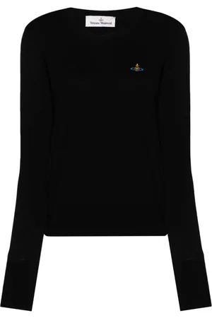 Vivienne Westwood Orb-embroidered crew-neck jumper