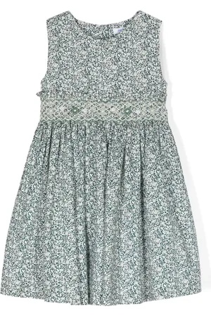 SIOLA Floral-print cotton dress