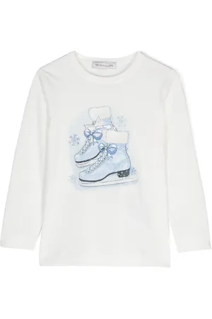 MONNALISA Skates-print T-shirt
