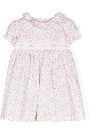 SIOLA Floral-print cotton dress set