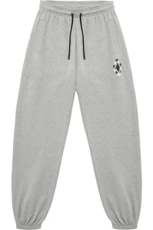 MARCELO BURLON Bandana Cross cotton track pants