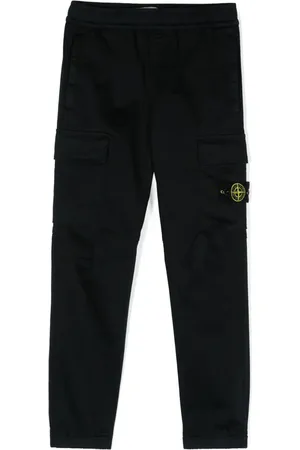 Stone Island Compass-badge tapered trousers