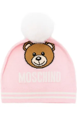 Moschino Teddy Bear-motif beanie