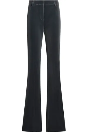 Etro Flared velvet trousers