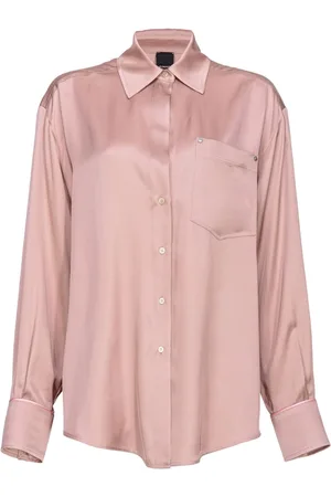 Pinko Long-sleeve satin shirt