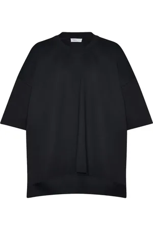 ROSETTA GETTY Crew-neck drop-shoulder T-shirt