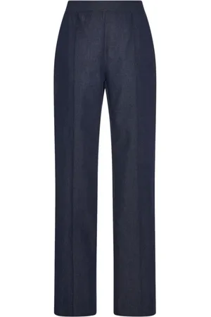 ROSETTA GETTY Straight-leg cropped trousers