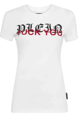 Philipp Plein Lettering cotton T-shirt