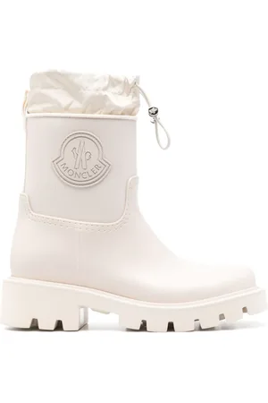 Moncler Logo-patch drawstring ankle boots