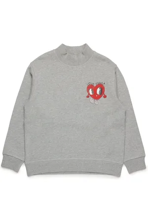 Dsquared2 Heart-print cotton sweatshirt