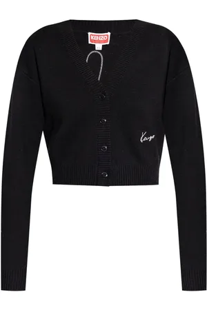 Kenzo Embroidered-flower cardigan