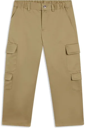 VERSACE Gabardine cargo trousers