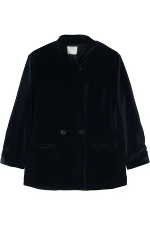FORTE FORTE Double-breasted corduroy blazer