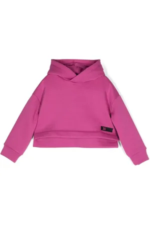 Il gufo Logo-print cotton blend hoodie