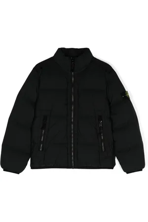 Stone Island Compass-badge quilted puffer jacket