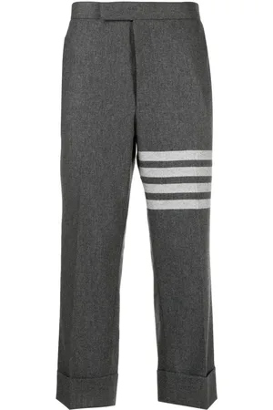 Thom Browne Low-rise drop-crotch tailored trousers