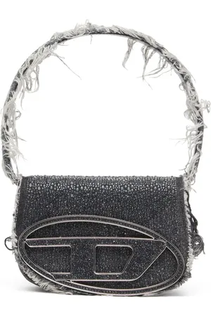 Diesel Mini 1DR crystal-embellished shoulder bag