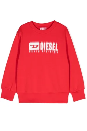 Diesel Logo-print cotton sweatshirt