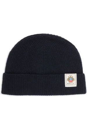 Bally Logo-patch beanie