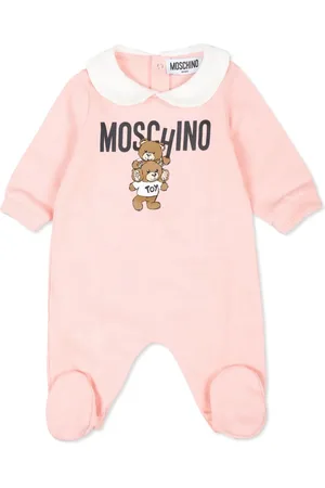 Moschino Teddy bear motif babygrow