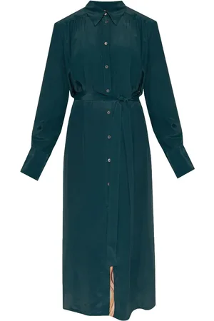 Paul Smith Belted long-sleeve shirtdress