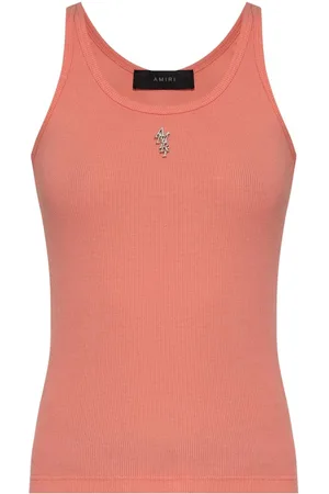 AMIRI Stacked ribbed tank top