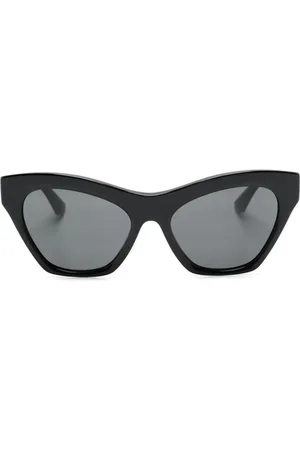 Burberry Logo-lettering cat-eye sunglasses