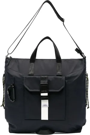 A.P.C. Logo-tag tote bag
