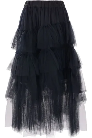 Simone Rocha Flounced asymmetric skirt