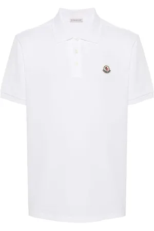 Moncler Logo-appliqu?? piqu?? polo shirt