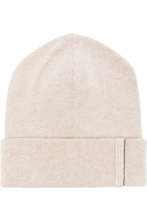 Brunello Cucinelli Monili-chain cashmere beanie