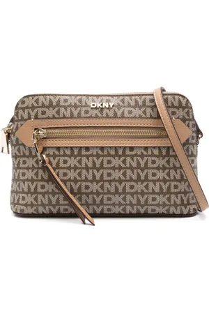 DKNY Bryant logo-print cross body bag