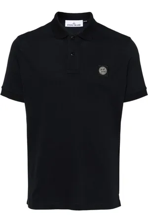 Stone Island Compass-badge piqu?? polo shirt