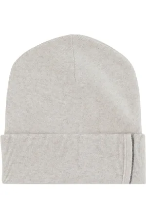 Brunello Cucinelli Embellished cashmere beanie